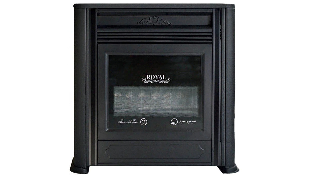 Pearl gas heater, Royal Fireplace design, model 9000, East burner